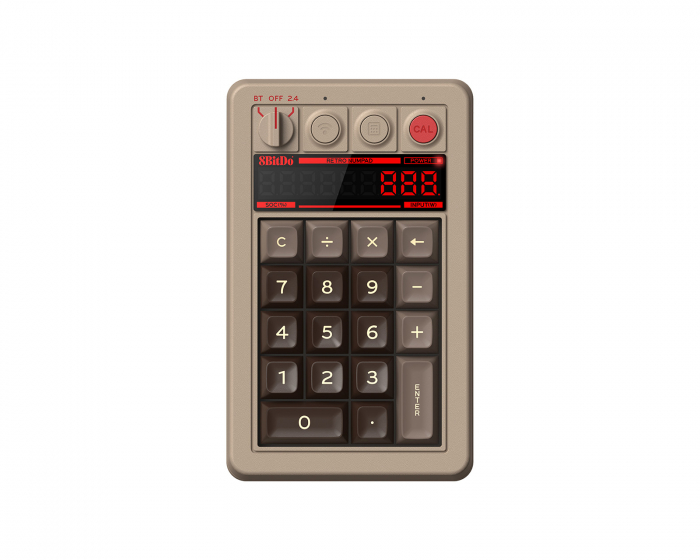 8Bitdo Retro 18 Mechanical Numpad - Langaton Numeronäppäimistö - C64 Edition