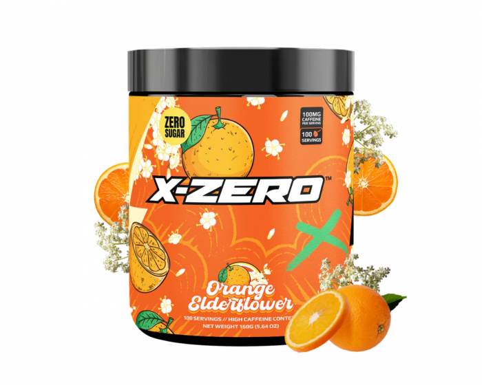 X-Gamer X-Zero Orange Elderflower - 100 Annos