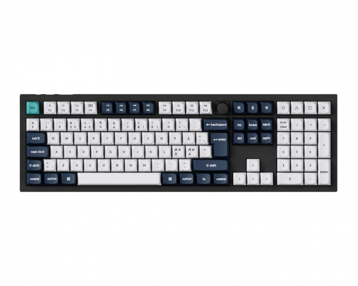 Keychron Q6 Max QMK Langaton Mekaaninen Näppäimistö [Gateron Jupiter Brown] - ISO