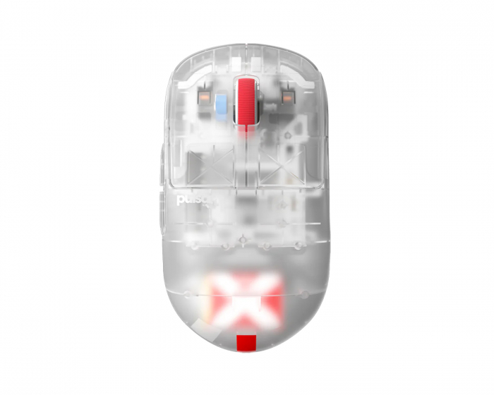 Pulsar X2-H High Hump Langaton Pelihiiri - Mini - Superclear - Limited Edition