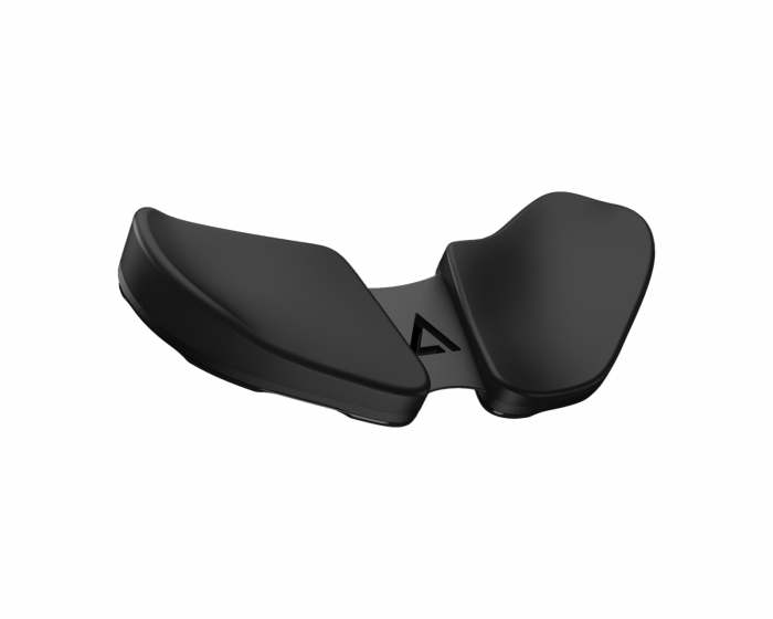 DeltaHub Carpio 2.0 Ergonominen Rannetuki - Right - L - Musta