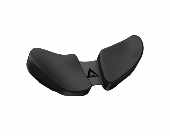 DeltaHub Carpio 2.0 Ergonominen Rannetuki - Left - L - Musta