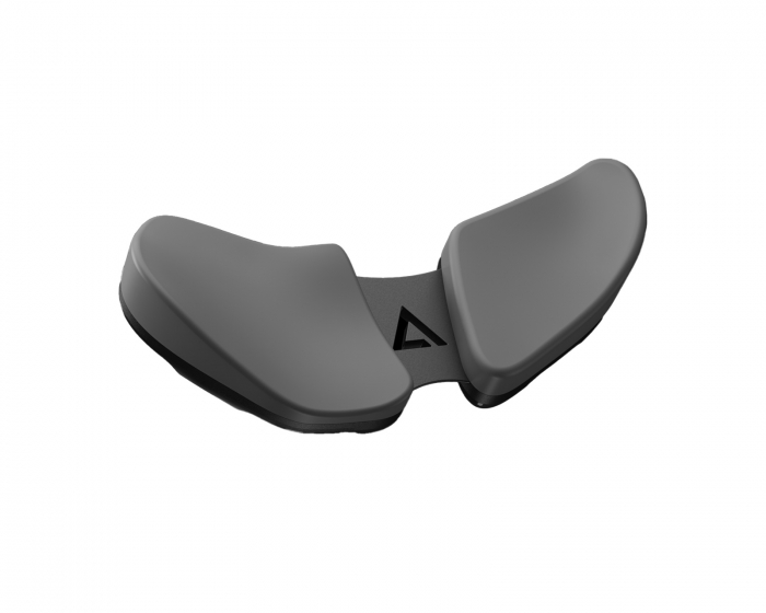 DeltaHub Carpio 2.0 Ergonominen Rannetuki - Left - L - Musta