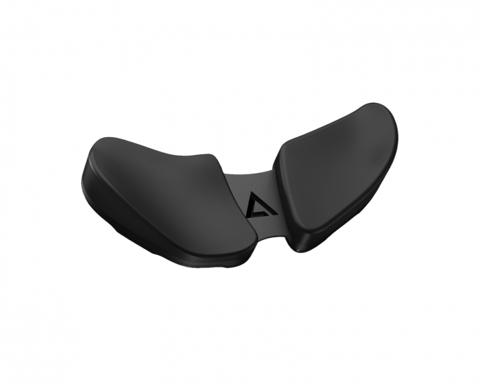 DeltaHub Carpio 2.0 Ergonominen Rannetuki - Left - S - Musta