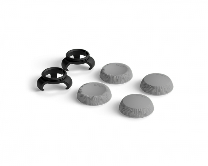 Scuf Universal Thumbstick Grip (TACTIC) 6-pack - Vaalean Harmaa