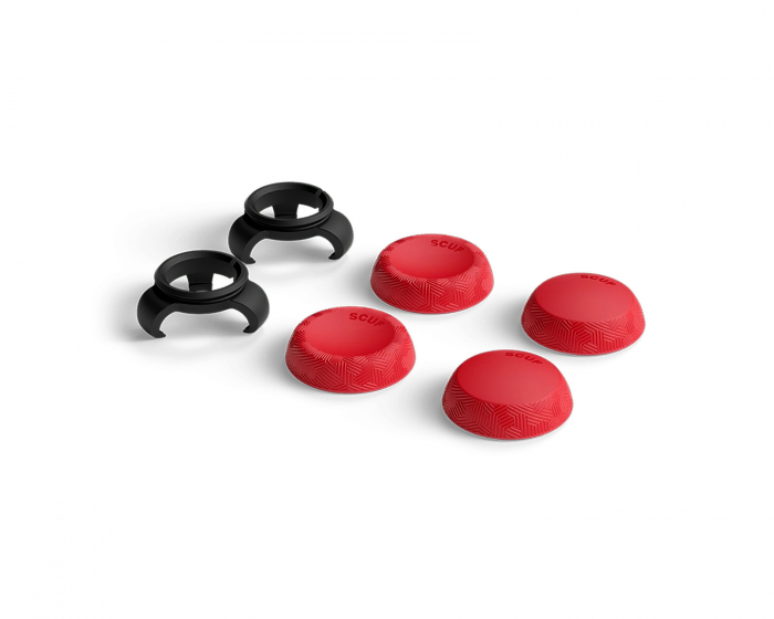 Scuf Universal Thumbstick Grip (TACTIC) 6-pack - Punainen