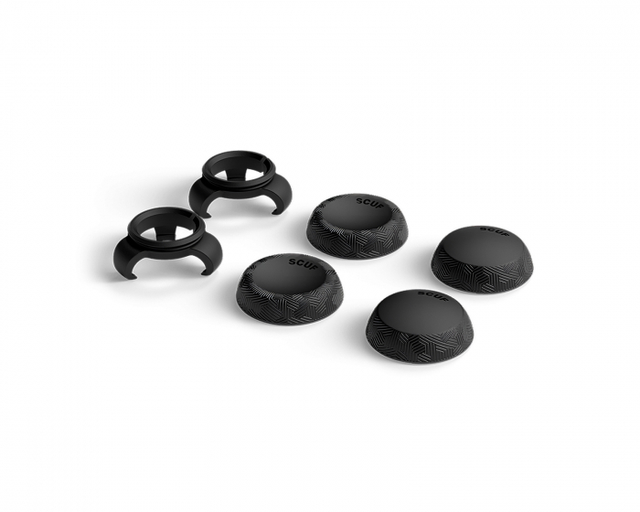 Scuf Universal Thumbstick Grip (TACTIC) 6-pack - Musta