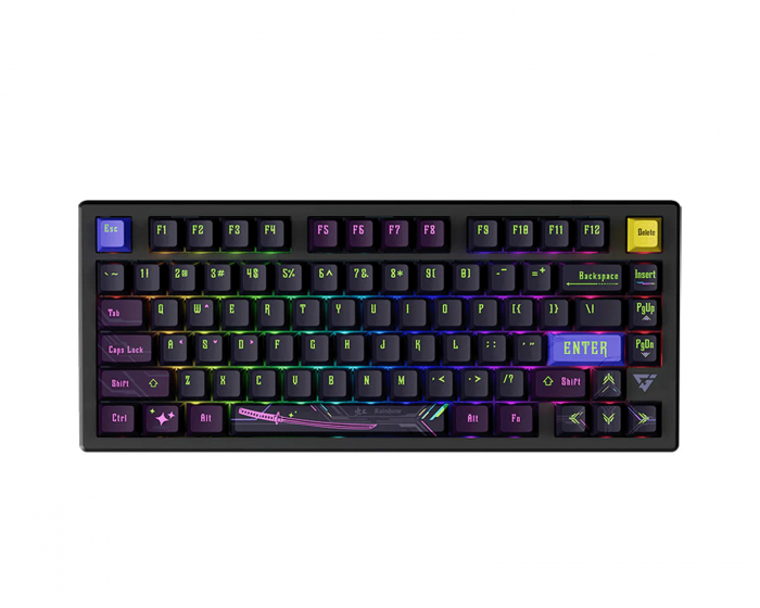 ATK RS7 Pro eSports Hall Effect Näppäimistö [Rainbow IP (RGB)] - Musta