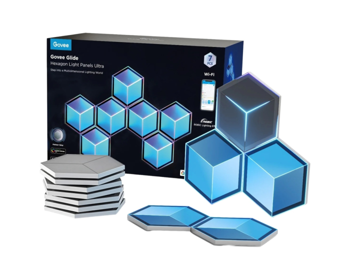 Govee Glide Hexagon Ultra Valopaneelit 7-pack