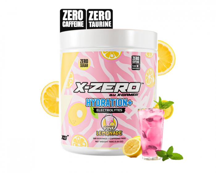 X-Gamer X-Zero Hydration+ Pink Lemonade - 100 Annos