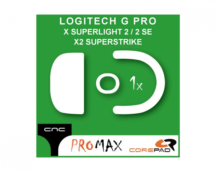 Corepad Skatez PRO MAX Logitech G PRO X SUPERLIGHT 2 / 2 SE & X2 SUPERSTRIKE