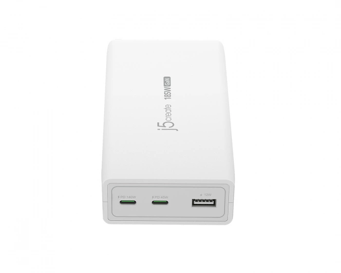j5create GaN PD USB-C Laturi - 3-port - 185W