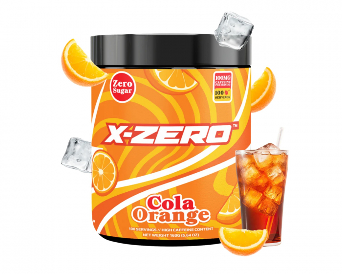 X-Gamer X-Zero Cola Orange - 100 Annos