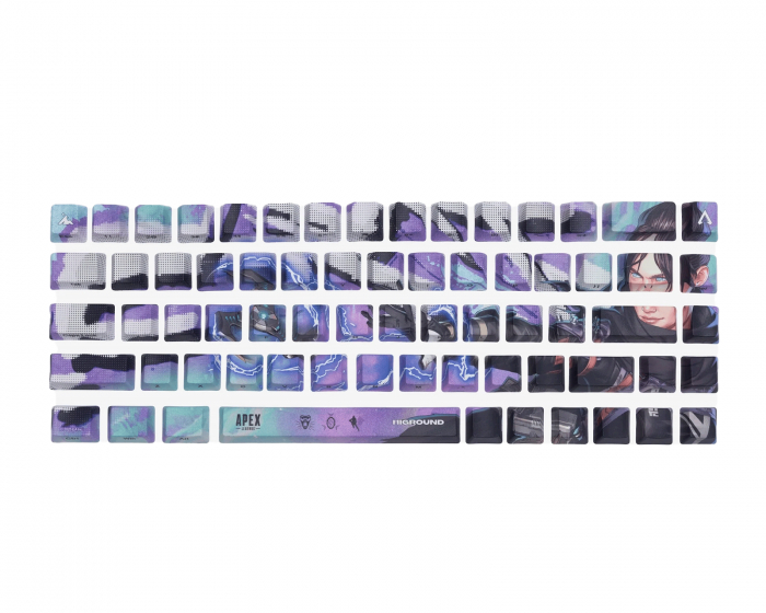 Higround Apex Keycap Set ANSI - Wraith