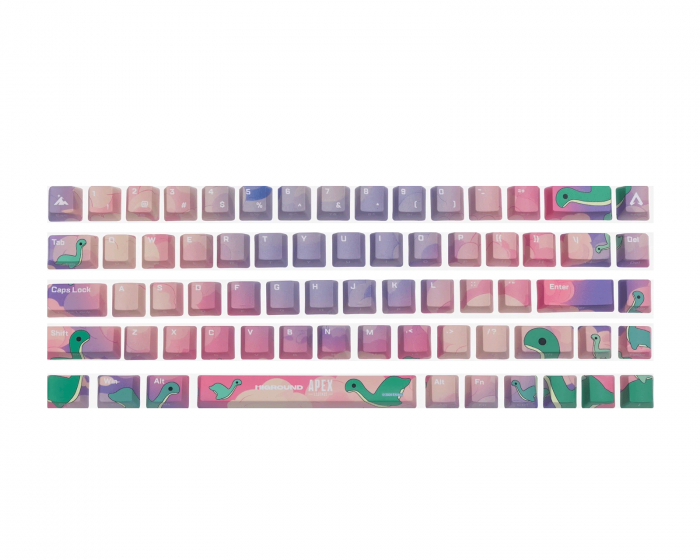 Higround Apex Keycap Set ANSI - Nessie Type