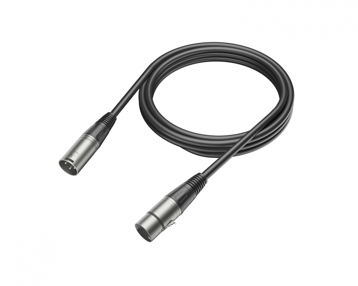 Fifine XLR Kaapeli - 3pin - 1.8 Metriä - Musta