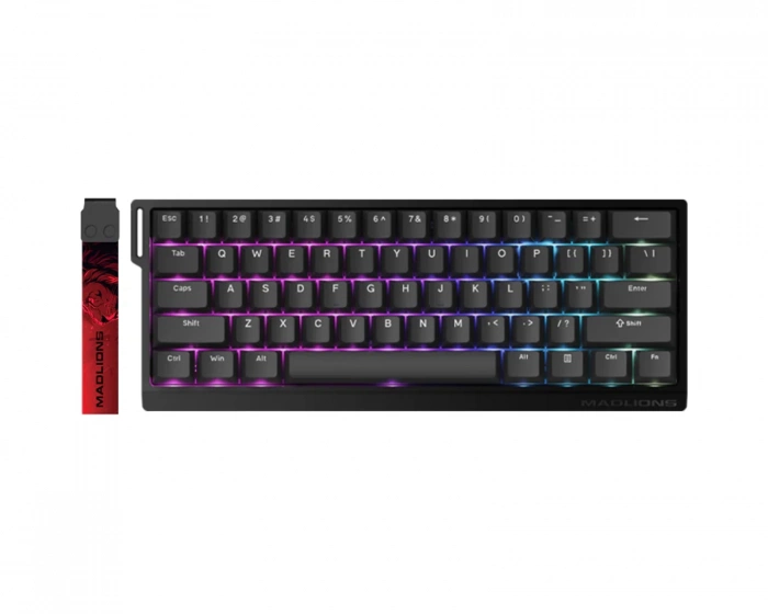FGG MAD 60 HE RGB Näppäimistö ANSI [Magnetic Amber PRO] - Musta