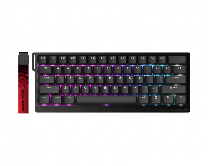 FGG MAD 60 HE RGB Näppäimistö ANSI [Magnetic Amber PRO] - Musta