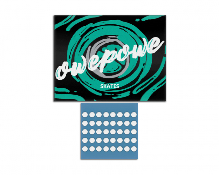Owepowe OP Hiiren Luistimet - Universal Dots 40 kpl - Valkoinen