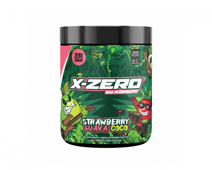 X-Gamer X-Zero Strawberry Coco Guava - 100 Annos