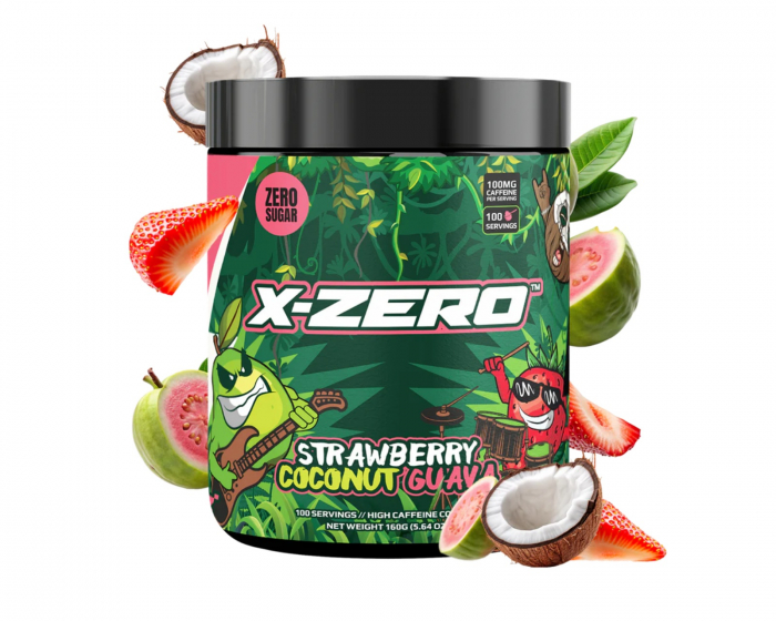 X-Gamer X-Zero Strawberry Coco Guava - 100 Annos
