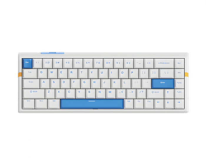 ATK RS6 Magneettinen HE Näppäimistö [Gateron Jade Pro] - Valkoinen