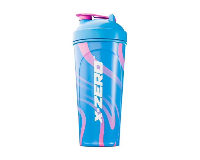 X-Gamer X-Zero Shaker 700ml - Swirly Blue & Pink