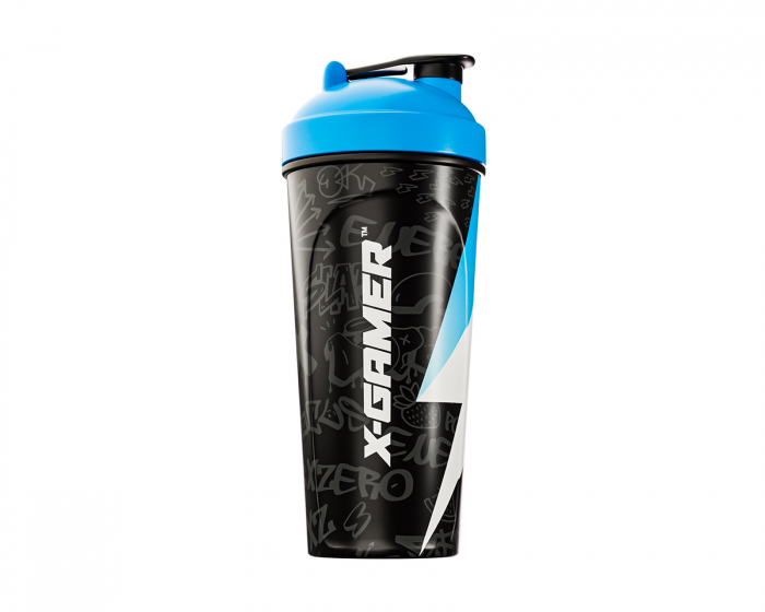 X-Gamer X-Zero Shaker 700ml - Musta & Sininen