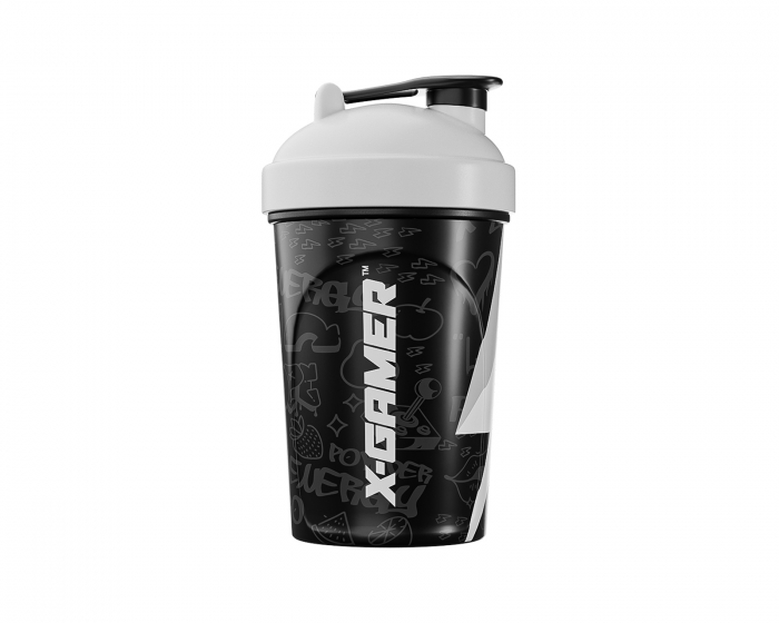 X-Gamer X-Zero Shaker 500ml - Musta & Harmaa