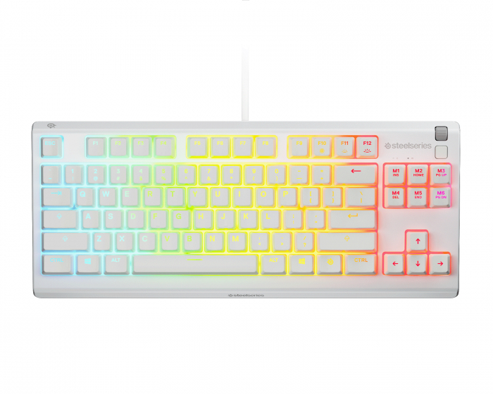 SteelSeries Apex 3 TKL RGB Pelinäppäimistö - Valkoinen