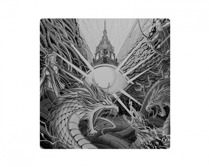 Santali Eye of Kaos Lasinen Hiirimatto - Limited Edition