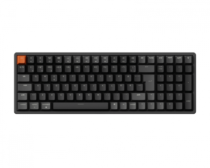 Keychron K4 V3 QMK RGB Hot Swap Aluminium Näppäimistö [Keychron Super Red]