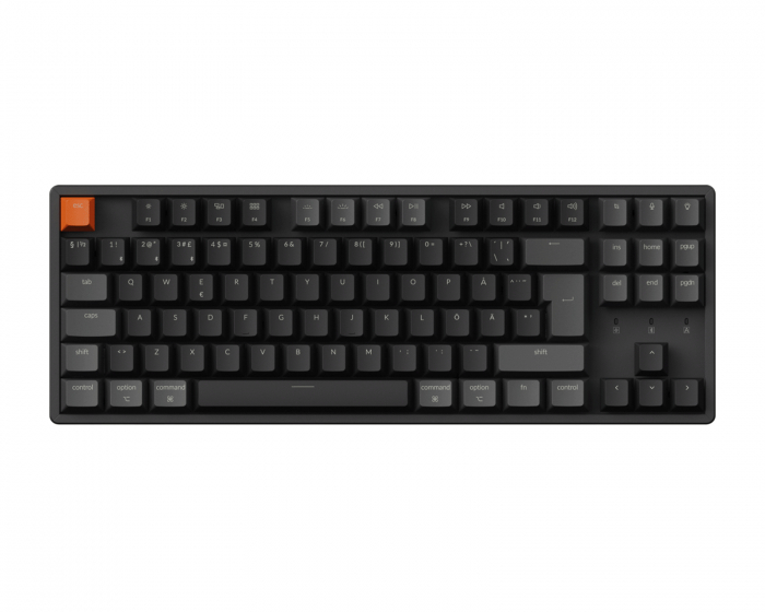 Keychron K8 V2 QMK RGB Hot Swap Alumiini Näppäimistö [Keychron Super Red]