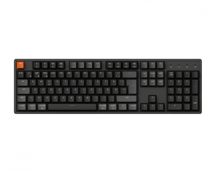 Keychron K10 V2 QMK RGB Hot Swap Aluminium Näppäimistö [Keychron Super Brown]