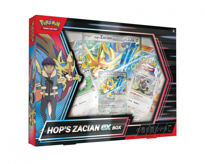 Pokémon Hop's Zacian ex Box