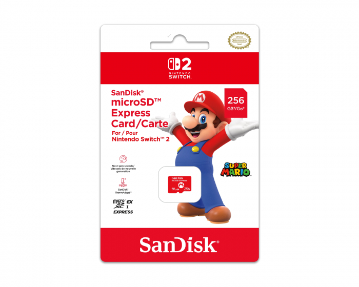 SanDisk microSD Express Card 256GB - Muistikortti