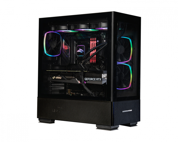 Shark Gaming Shark RGBeast TR707 Gaming PC - Pelitietokone - RTX 5080 - Ryzen 7 9800X3D
