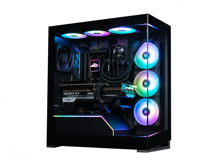 Shark Gaming Shark RGBeast TR906 Gaming PC - Pelitietokone - RTX 5090 - Ryzen 9 9950X3D
