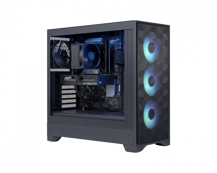 Shark Gaming Shark Esport R501 Gaming PC - Pelitietokone - RTX 5060 - Ryzen 5 5500