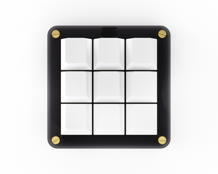 MaxCustom 9-Key MacroPad - Musta