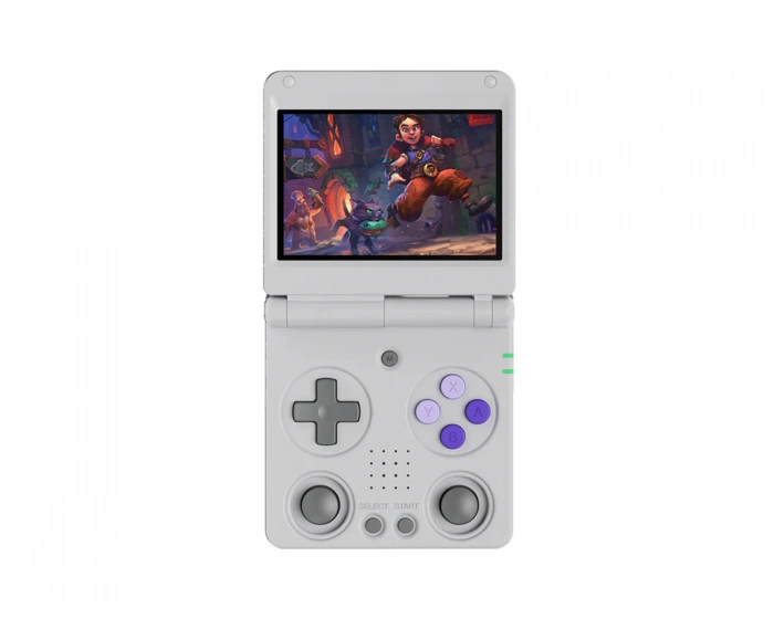 Anbernic RG34XXSP Retro Emulator (64GB) - Harmaa