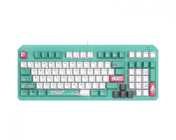Asus TUF Gaming K3 Gen II Näppäimistö – Hatsune Miku -versio