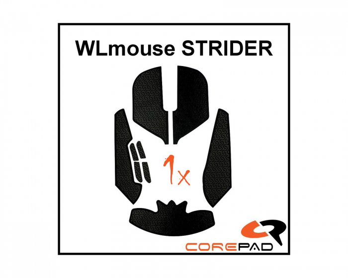 Corepad Soft Grips WLmouse Strider Magnesium 8K - Oranssi