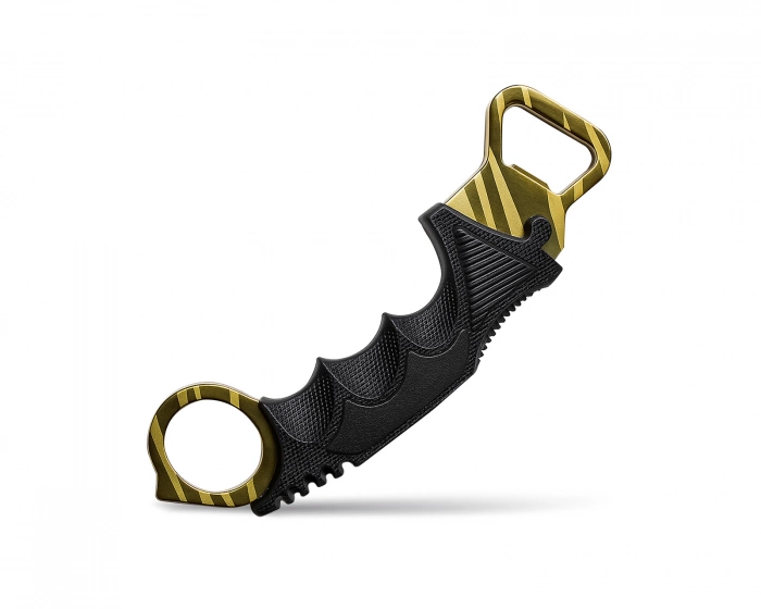 X-Gamer X-Zero Karambit Bottle Opener - Tiger Tooth