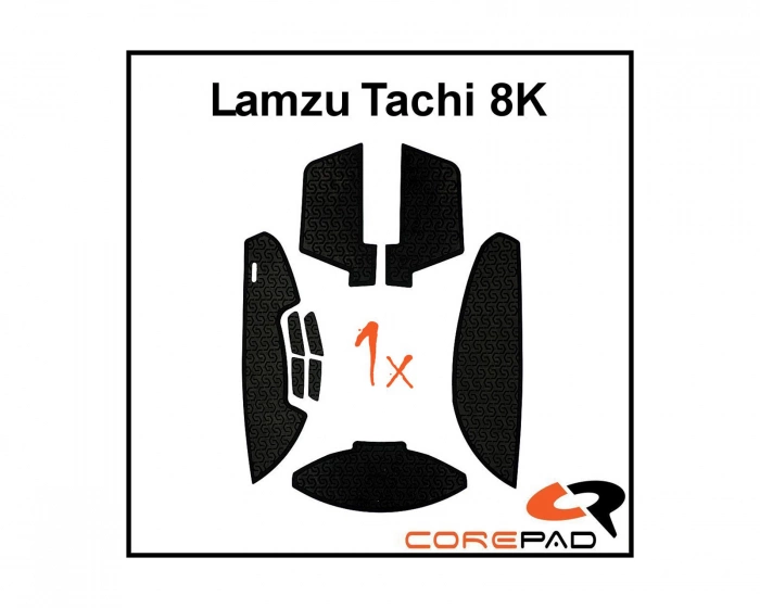 Corepad Soft Grips Lamzu Tachi 8K - Musta
