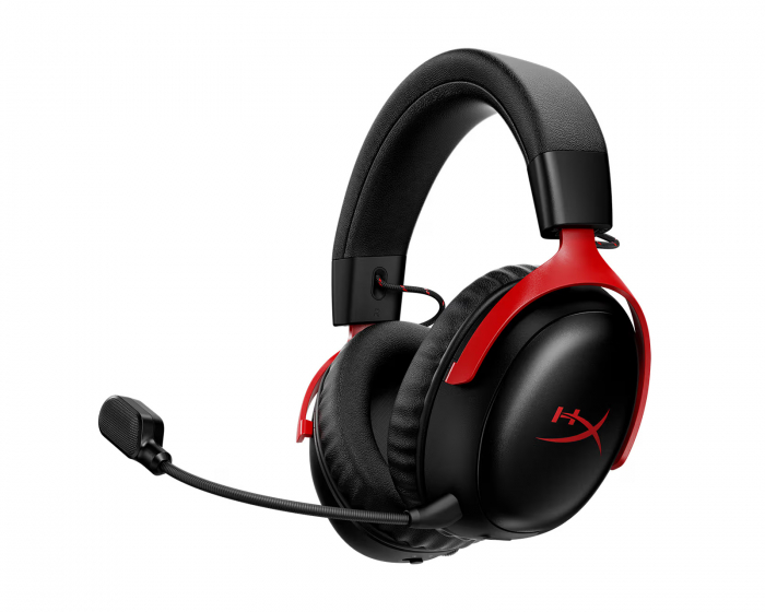 HyperX Langattomat kuulokkeet Cloud III S - Punainen/Musta