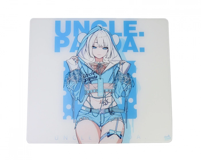 Uncle Panda Blue SP Lasinen Hiirimatto