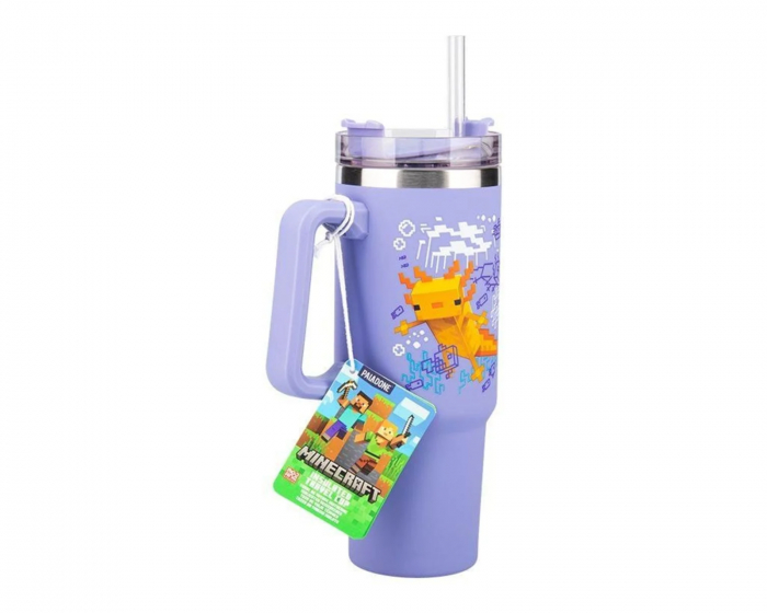 Paladone Minecraft Tumbler Kuppi 900ml - Violetti