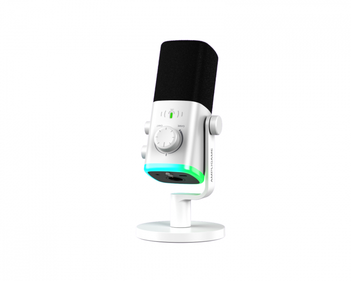 Fifine AmpliGame AM9 USB/XLR Mikrofoni - Valkoinen