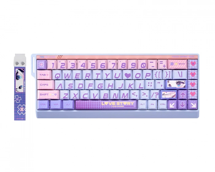 FGG FIRE68 Ultra Magnetic HE ANSI Näppäimistö [Gateron Jade Pro] - Love Story
